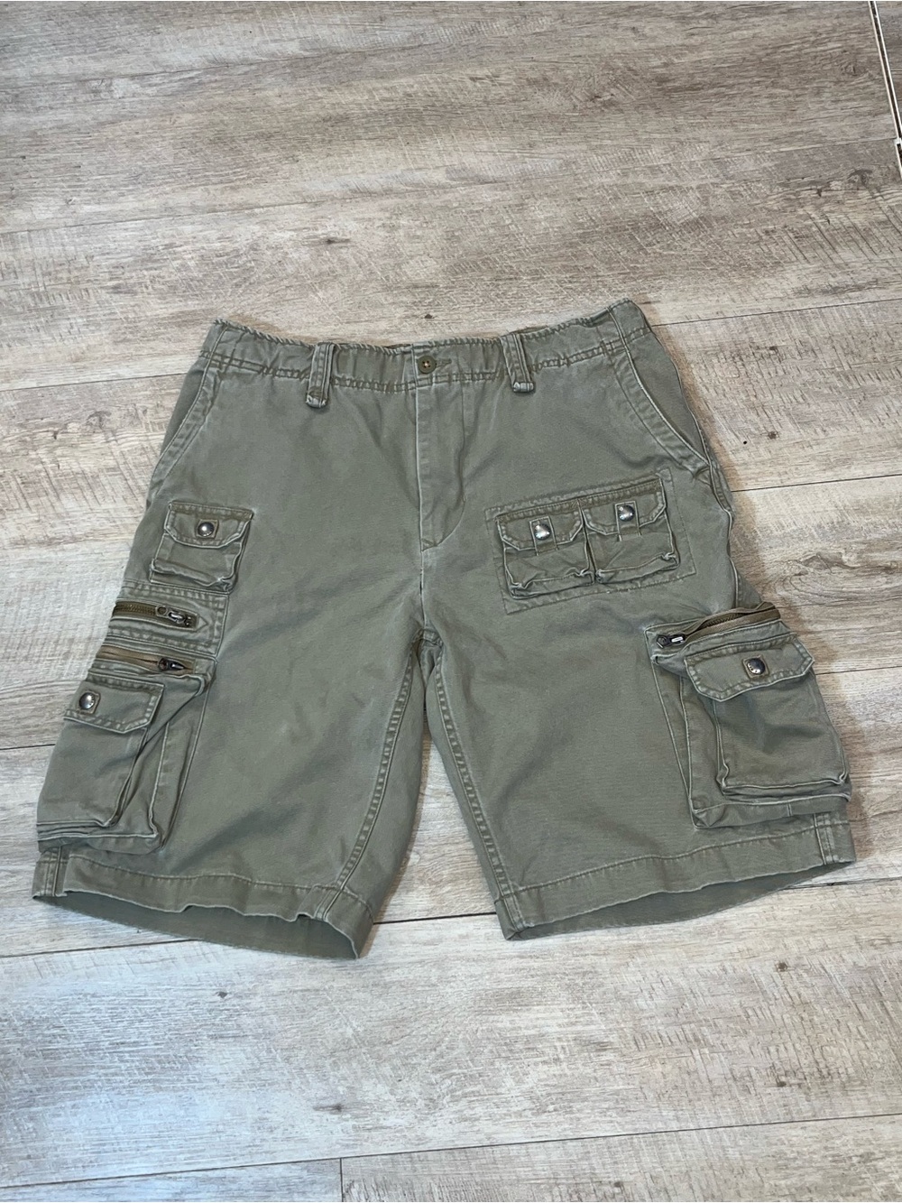 Polo Ralph Lauren Men’s Vintage Paratrooper Flight Cargo Shorts Size 35
